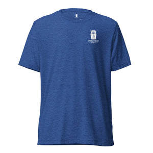 Tri-Blend Short Sleeve Tee - Light Blue